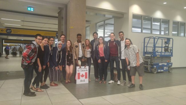 2017-18 Group at Airport